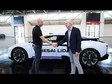 Entrevista exclusiva da Hesai com o CTO da HiPhi na IAA Mobility 2023