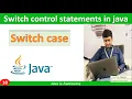 Switch case statement in java