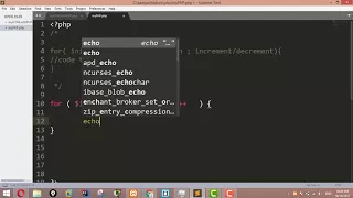 PHP Tutorials for Beginners 26 - For Loop in PHP