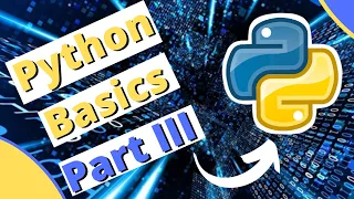Python Basics Part 3 from LearnPython org
