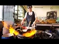 Thai Street Food Michelin Star - GIANT CRAB OMELET at Jay Fai in Bangkok Thailand