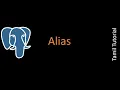Alias - PostgreSQL Tutorial Tamil