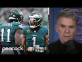 Analyzing the relationship between A J Brown and Jalen Hurts Pro Football Talk NFL on NBC