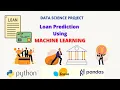 Loan Prediction Analysis Classification Machine Learning Python