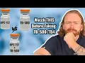 TB-500 TB-4 Everything You Need to Know - Benefits Risks Dosing vs BPC-157