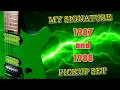 Lagu My Signature 1987 and 1988 Pickup Set From Voodoo Custom Pickups