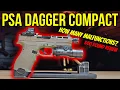 Is a Dagger ACTUALLY Reliable PSA Compact Dagger 500 Round Review