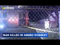 Man killed in armed robbery outside motel in New Castle Delaware