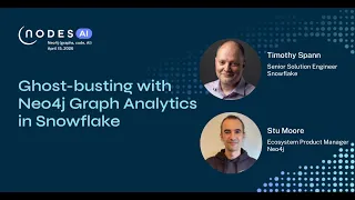 Thumbnail for NODES AI 2026 – Ghost-busting with Neo4j Graph Analytics in Snowflake video