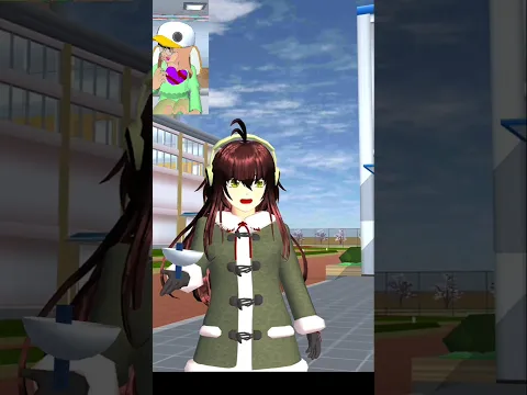 mio makan es krim pakai alat # #sakura #sakuraschoolsimulator #shorts