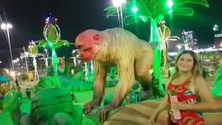 um passeio pelo parque do gigante em Manaus