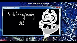 Batch file programming CH-2