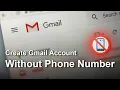 How to Create Gmail Account Without Phone Number