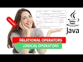JAVA RELATIONAL AND LOGICAL OPERATORS JAVA RELATIONAL OPERATORS JAVA LOGICAL OPERATOR HINDI URDU