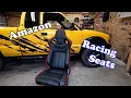 Trying Cheap Racing seats in my V8 swapped S10