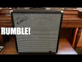 Trying Out My New Bass Amp Fender Rumble 40