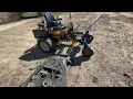 Cub Cadet Commercial M60 Tank zero turn mower deck removal Belted Galloway Homestead