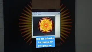 Draw Sunflower using Python Turtle Python programming tutorials Code Problem