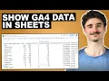Automatically Pull GA4 Data into Google Sheets Free Google Analytics 4 add-on