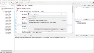 Java 23 How to rename a java file in eclipse
