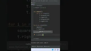 Flower Design using Python Turtle Graphics