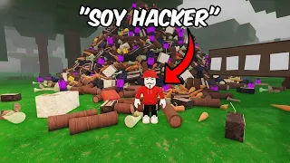 HAGO SPEEDRUN de 99 NOCHES en el BOSQUE SIENDO HACKER