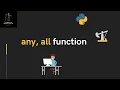 Lecture 71 - any all function for Oil and Gas