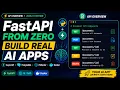 FastAPI Fundamentals Build Your First AI API Python FastAPI Course Episode 2 - Overview of API