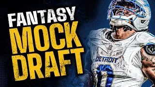 Latest 12-Team 2026 Fantasy Football Mock Draft