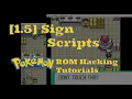 1 5 Sign Event Scripts Pokemon ROM Hacking Tutorial