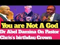Lagu You Are Not A God - Dr Abel Damina Challenges Pastor Chris Oyakhilome Over Birthday Crowns