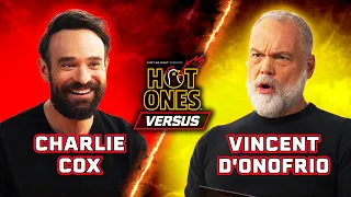 Charlie Cox vs Vincent D Onofrio Hot Ones Versus