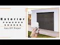 Motorized outdoor window shades from Amazon