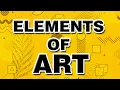 Elements Of Art Easy Step By Step Line Shape Form Color Value Space Texture Art Tutorials