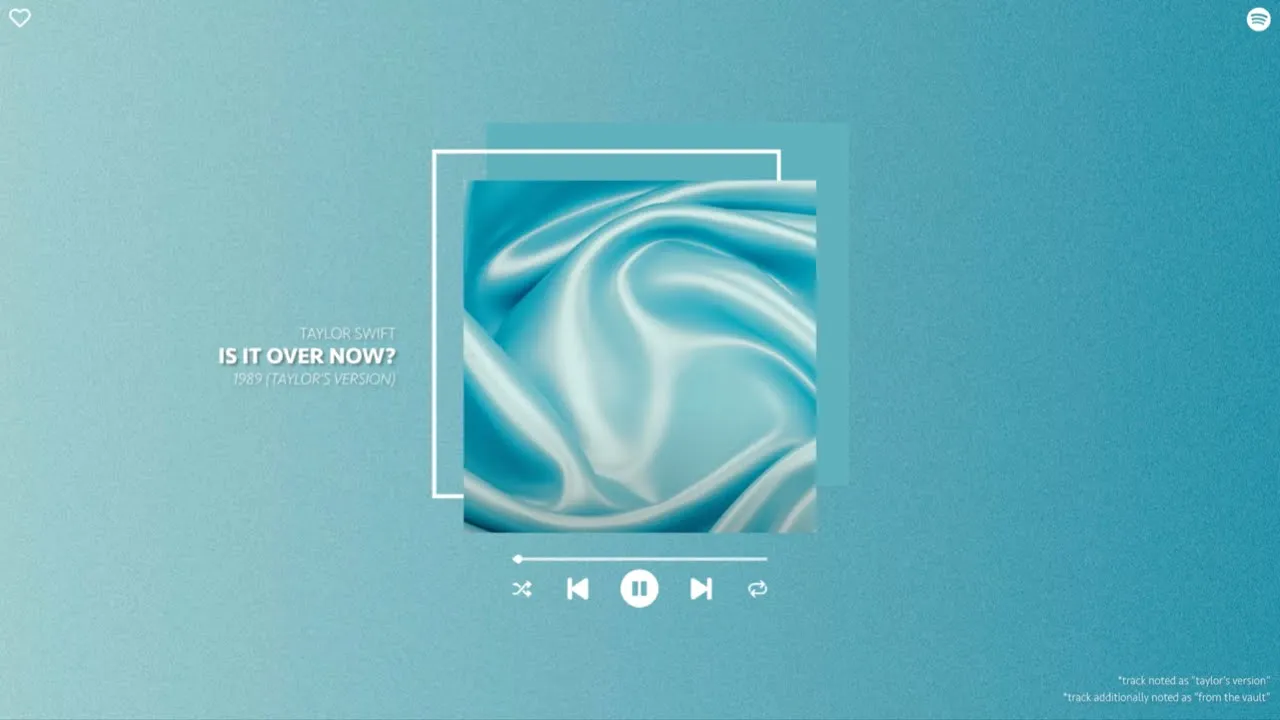 taylor swift - is it over now? (taylor's version) (from the vault) (sped up & reverb) taylor swift - is it over now? (taylor's version) (from the vault) (sped up & reverb)