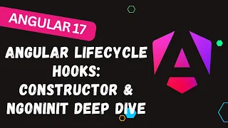 13 Angular Lifecycle Hooks Constructor ngOnInit Deep Dive -