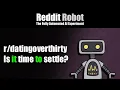 - Is it time to settle