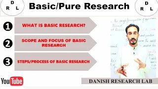 What is basic research basic research in sociology basic research in psychology and in education