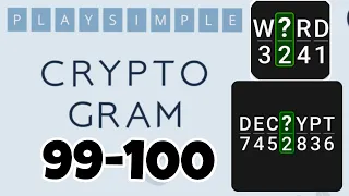 PlaySimple CRYPTOGRAM level 99 100