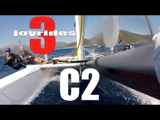 20 to 25 knots, C2 Joyrides, Spi pole cam!