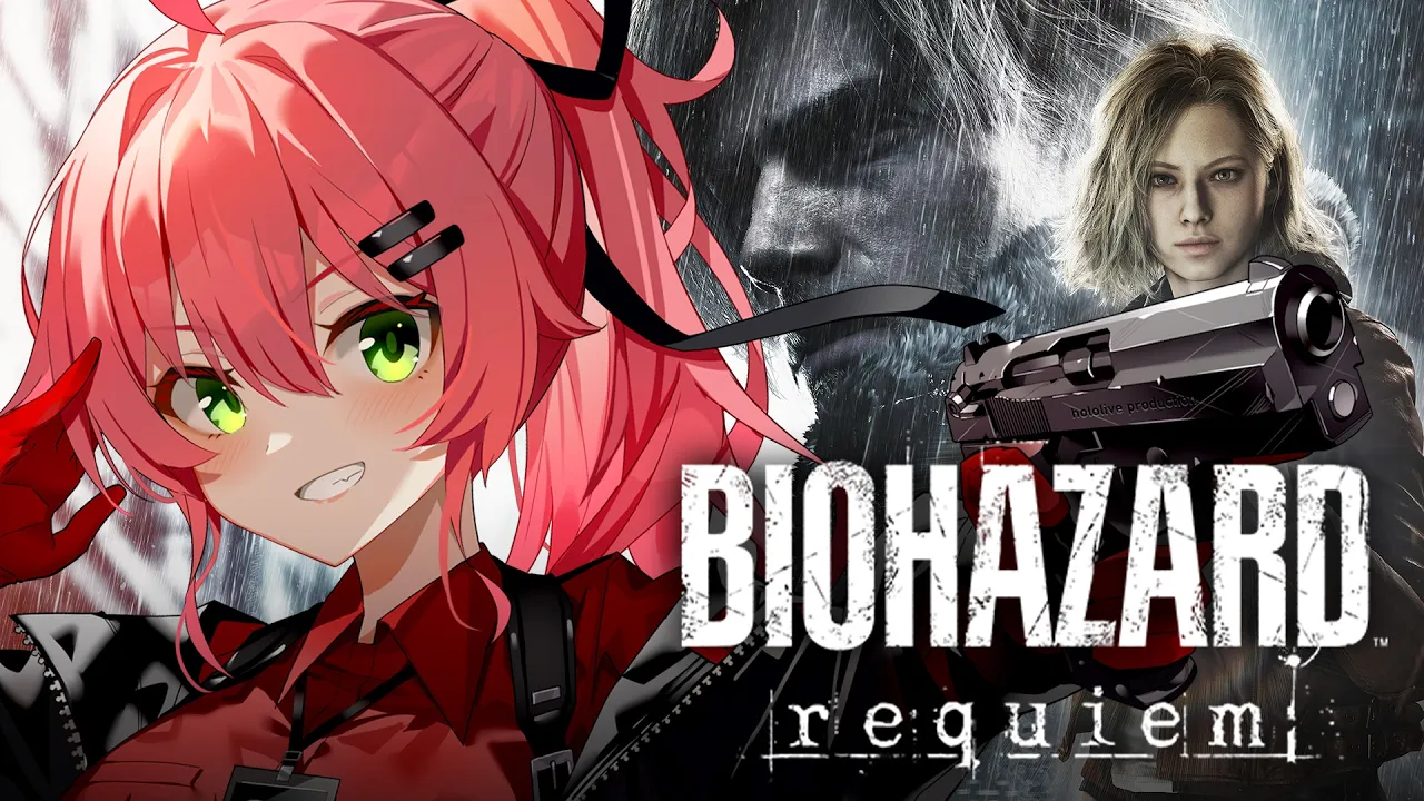 【バイオハザードレクイエム】はじめてのバイオハザードレクイエムやるにぇえええええええ！！！※ネタバレ注意【ホロライブ/さくらみこ】