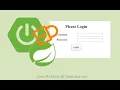 Spring Boot Security Form Authentication with In-memory Users