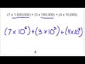 Expanded Notation Using Powers of 10