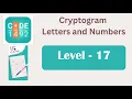 Cryptogram Level 17 Cryptogram Letters and Numbers Answers
