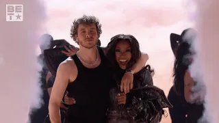 jack harlow performs poison with lil wayne and first class with brandy at bet awards 2022