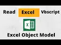 VBScript Excel Object Model Read a cell value and display it OpenExcelFile-ReadData from Excel