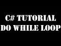 C tutorial Part-7 do while loop example in c net