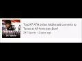 247 Sports Top247 ATH Jelani McDonald commits to Texas at All-American Bowl