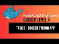KodeKloud Engineer - Docker Level 4