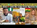 Download Lagu Nigerians🇳🇬 Claims Ghana🇬🇭 Kotomorie Stew 🤣 Ghana🇬🇭 stole the recipe from Nigerians #ghana 